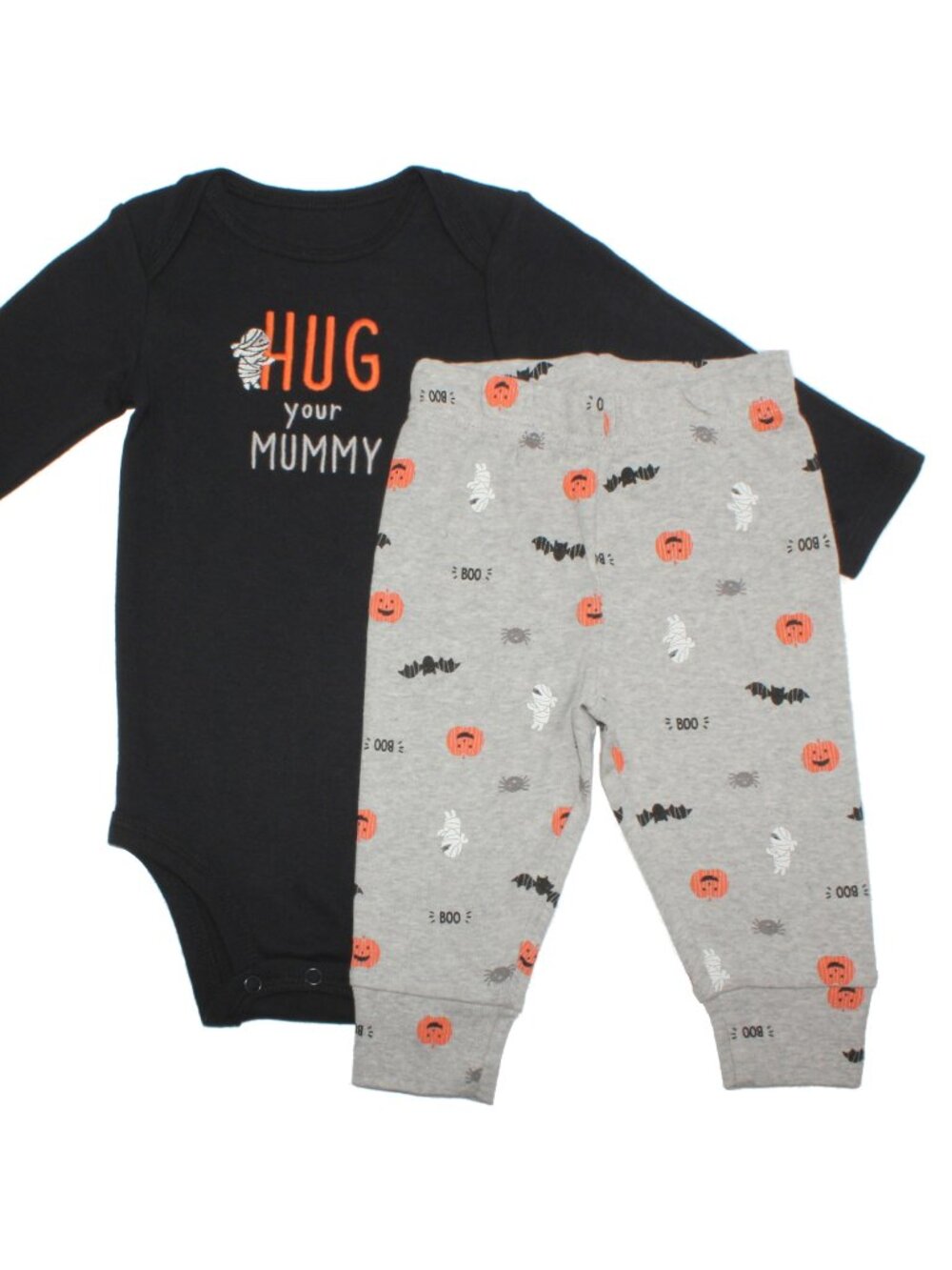 Just One You by Carter's "Hug Your Mummy" 2-pc Halloween Bodysuit & Joggers Set